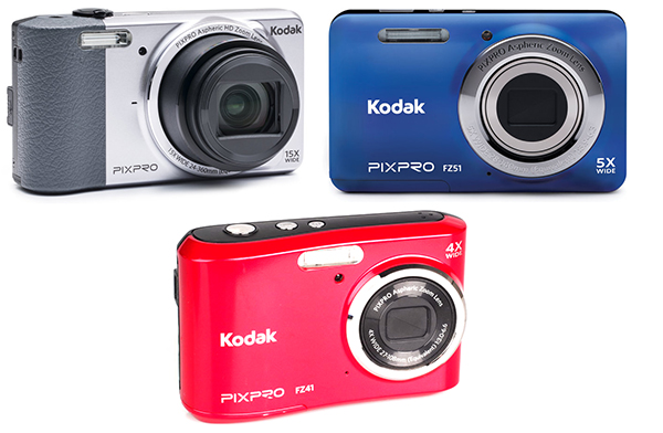 Kodak'tan üç yeni kompakt fotoğraf makinesi