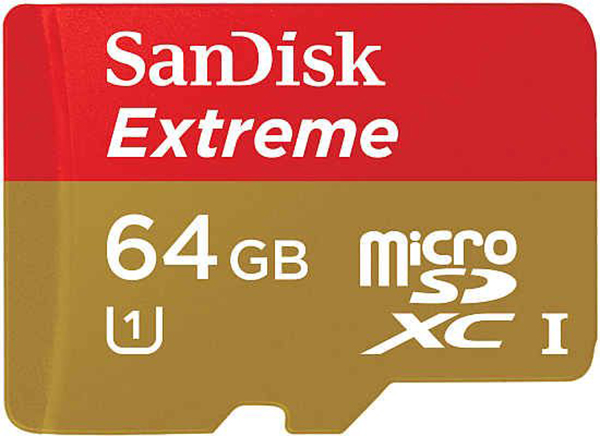 Sandisk, dünyanın en hızlı 64GB microSDXC UHS-I hafıza kartını duyurdu