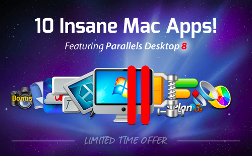Parallels Desktop 8, Snagit, WinZip Mac ve dahası: 49,99 $