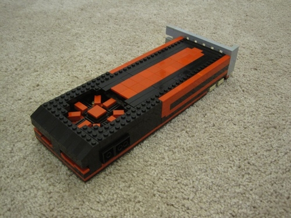 LEGO parçalarını kullanarak AMD Radeon HD 7970 ekran kartı yaptı