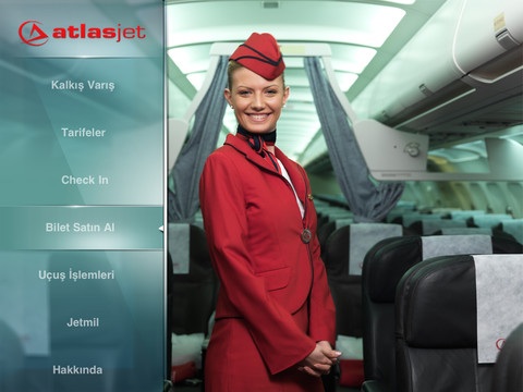 Atlasjet de Passbook uygulamaları arasında yerini aldı