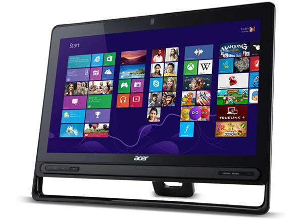 Acer'dan 23-inç ekran boyutuna sahip yeni hepsi bir arada bilgisayar: Z3-605