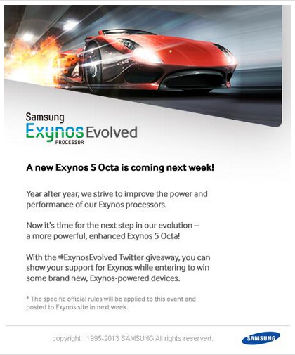 Daha güçlü bir Exynos 5 Octa gelecek hafta tanıtılacak