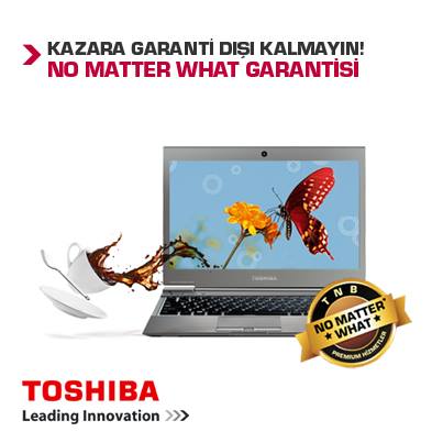 Toshiba, No Matter What adlı yeni bir garanti sistemi başlatıyor