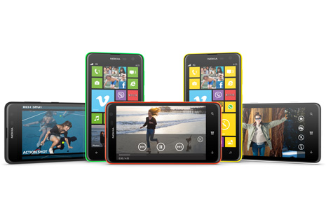 Nokia Lumia 625 resmi : En büyük ekranlı Windows Phone cihazı