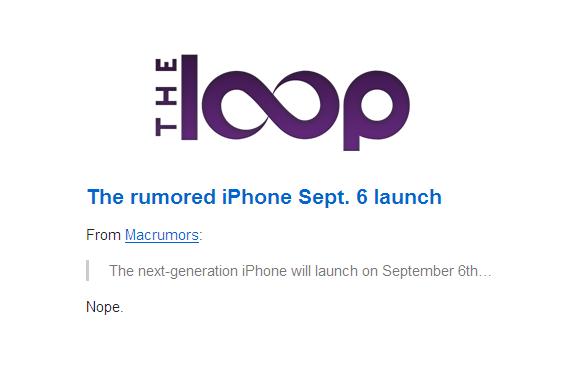 Jim Dalrymple: Apple'ın iPhone lansmanı 6 Eylül'de değil