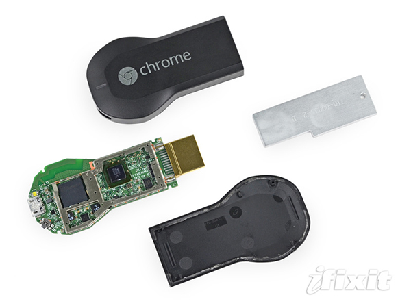 iFixit ekibinin yeni konuğu Google'ın Chromecast isimli televizyon aparatı oldu