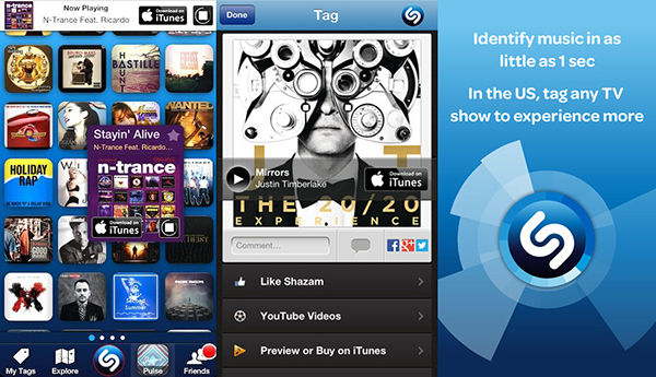 Shazam Encore, iOS işletim sistemi için 6.2.0 sürümüne güncellendi