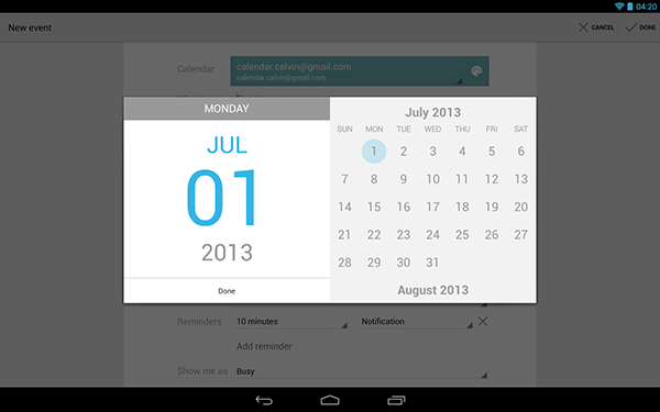 Android için Google Calendar uygulaması, farklı cihazlar arası senkronizasyon desteğine kavuştu