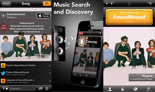 SoundHound uygulaması, iOS için 5.4 sürümüne güncellendi