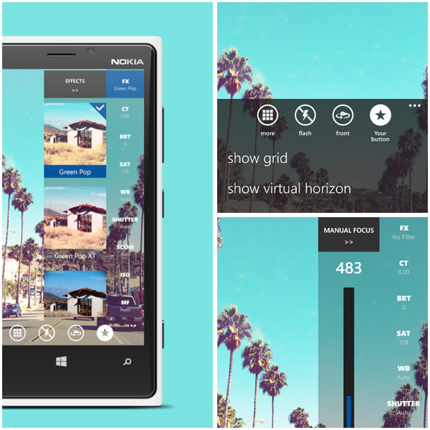 Gerçek zamanlı filtreler sunan OneShot, Windows Phone için yayınlandı