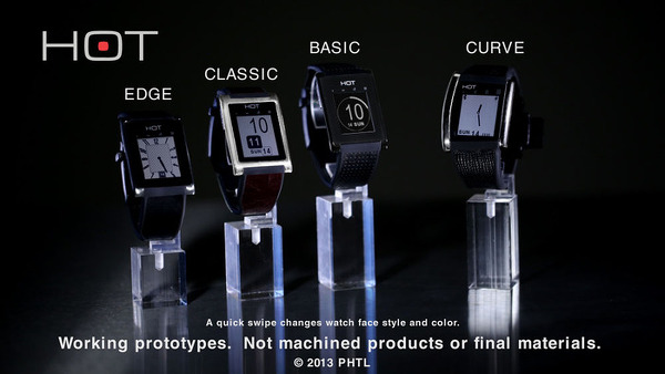 Kol hareketleri ile kontrol edilen HOT Watch akıllı saat projesi gerçek hayata geçmeye hazırlanıyor
