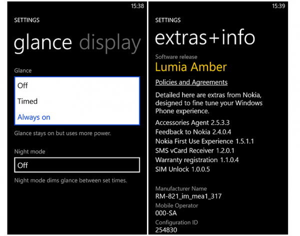 Lumia 920 ve 820 için Amber güncellemesi sunucularda gözüktü