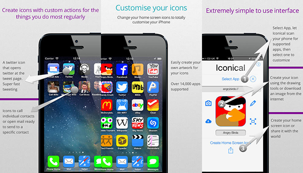 Iconical ile iPhone ve iPad üzerinde yer alan uygulamaların simgelerini değiştirin