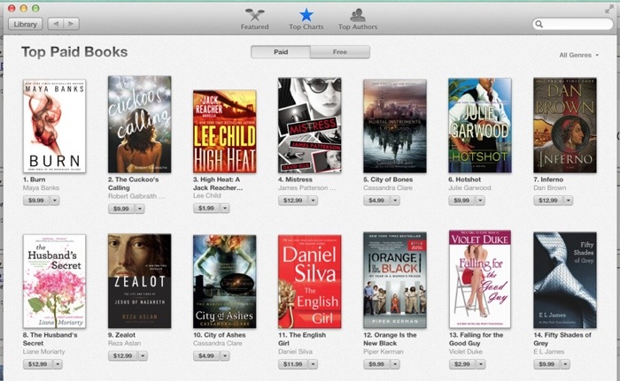 OS X Mavericks Developer Preview 5 yayınlandı: iBook, artık Mac'de