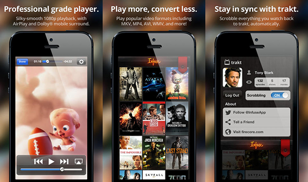 iOS uyumlu video uygulaması Infuse, yeni özellikler ile güncellendi