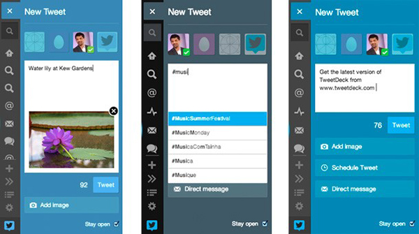 TweetDeck'in Chrome ve web sürümleri yeni özellikler ile güncellendi