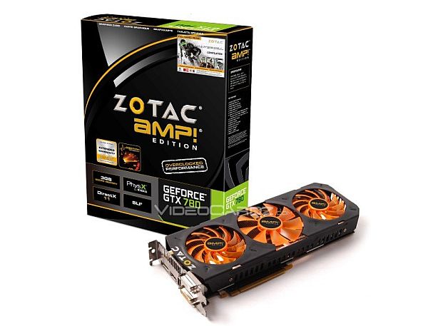 Zotac, GeForce GTX 780 AMP! Edition modelini kullanıma sunuyor