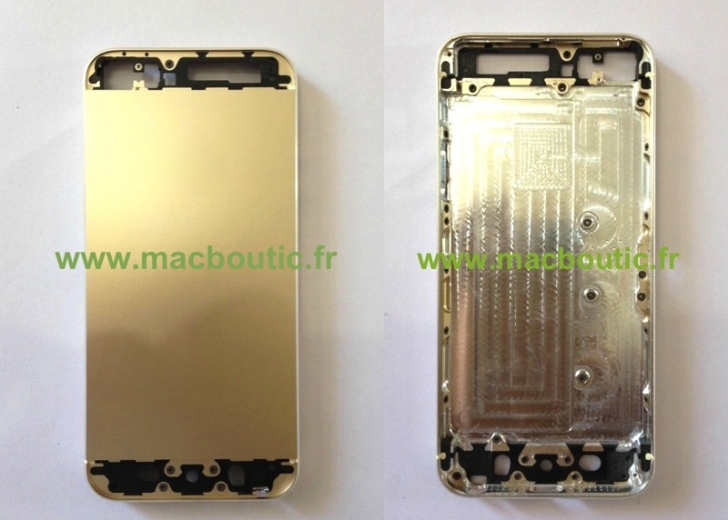 Altın renkli iPhone 5S'in kasa fotoğrafları internete sızdı
