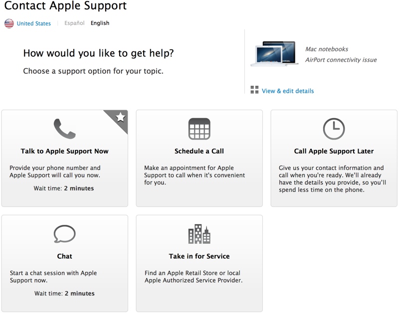 AppleCare, artık 7/24 çevrimiçi destek sunuyor