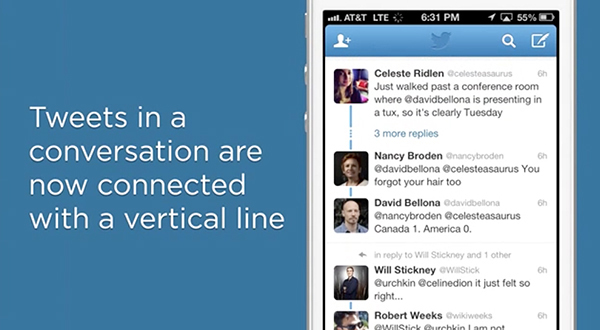 Twitter'ın iOS ve Android uygulamaları yeni sohbet görünümü ile güncellendi