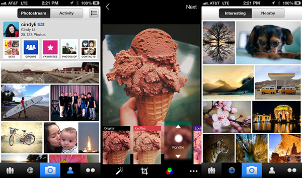 Flickr'ın iOS uygulaması yeni set filtre seçenekleri ile güncellendi
