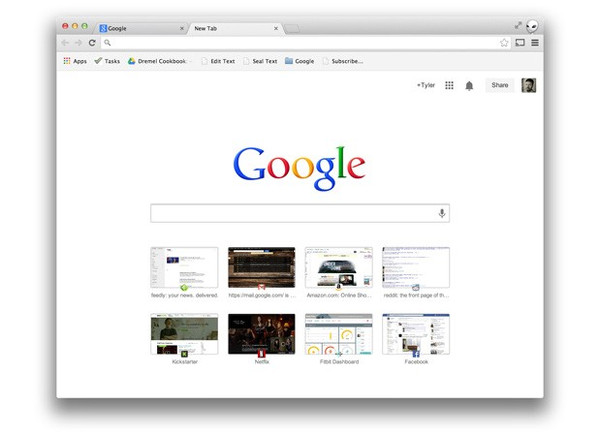 Google arama dostu sekmeleri Chrome tarayıcısı ve işletim sisteminde deniyor