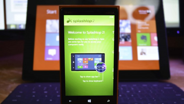 Windows Phone için Splashtop 2 çok kısa bir süreliğine ücretsiz