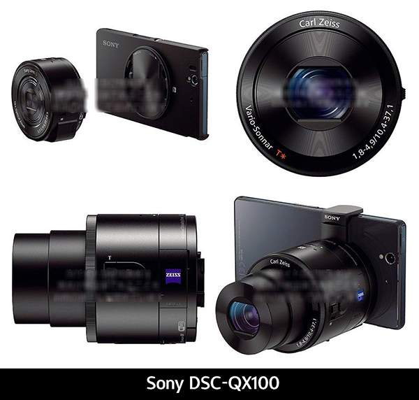 Sony DSC-QX10 ve DSC-QX100 hakkında duyuru öncesi yeni görseller ortaya çıktı