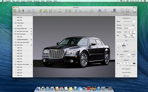 Üst seviye özellikler sunan tasarım uygulaması Sketch, Mac sistemler için güncellendi