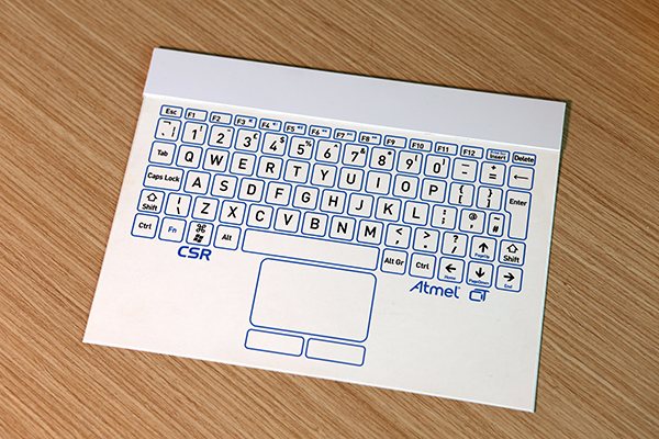 İngiltere merkezli teknoloji firmasından dünyanın en ince klavye modeli  