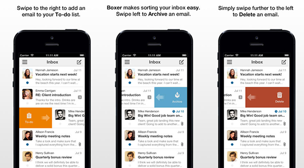 Popüler e-posta uygulaması Boxer, yeni özellikler ile güncellendi