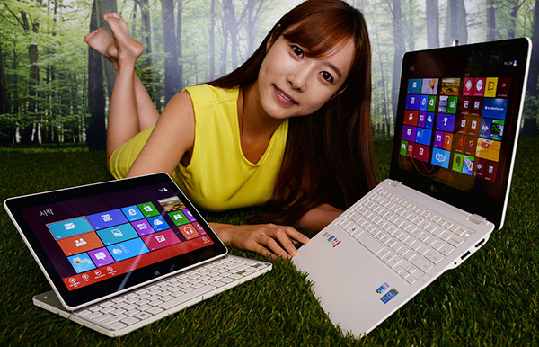 LG, Windows 8 işletim sistemiyle hazırladığı iki yeni Ultrabook ve bir tablet modelini duyurdu