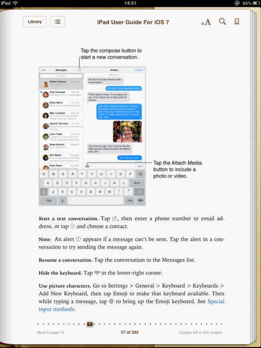 iOS 7'yi yakından tanıyın: iOS 7 kullanım kılavuzları iBook Store'da