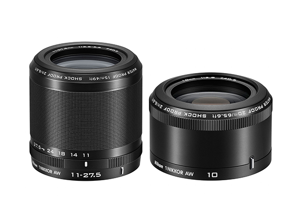 Nikon, Nikkor 1 AW 10mm f/2.8 ve 11-27.5mm f/3.5-5.6 lens modellerini duyurdu