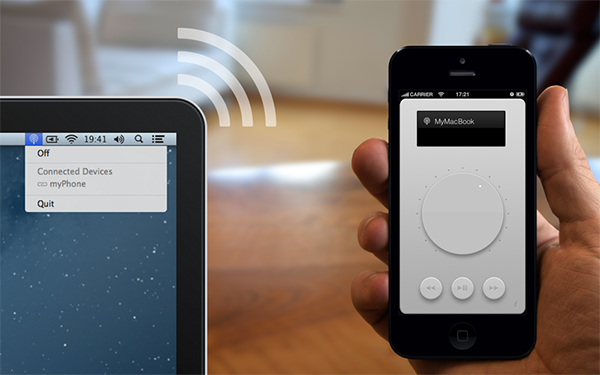 Mac sistemlere özel kablosuz müzik kontrol ve aktarma uygulaması: WiFi2HiFi 2.0 