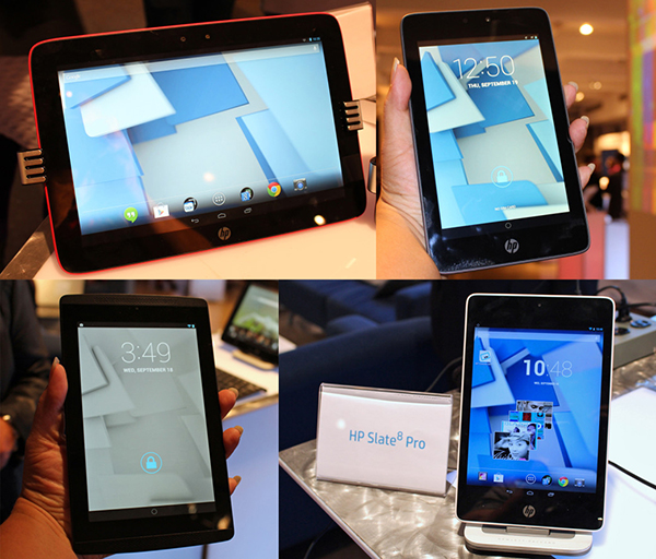 HP'den dört yeni Android ve iki yeni Windows işletim sistemli tablet bilgisayar