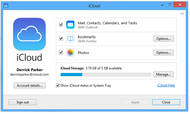iCloud Denetim Masası 3.0 yayınlandı: Firefox, Chrome, Outlook 2013 desteği iCloud'da
