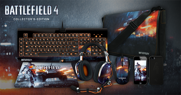 Razer, merakla beklenen Battlefield 4'e özel olarak hazırladığı oyuncu donanımlarını tanıttı