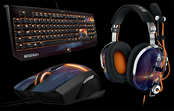 Razer, merakla beklenen Battlefield 4'e özel olarak hazırladığı oyuncu donanımlarını tanıttı