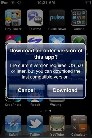 Apple eski iOS uygulama sürümlerinin indirilmesine olanak tanıyor