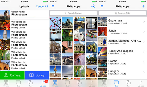 iPhone ve iPad uyumlu Flickr uygulaması Flickring, iOS 7'ye özel tasarım değişikliklerine kavuştu