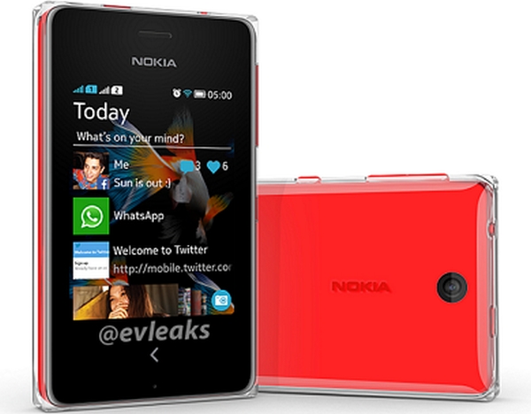 Nokia'dan cam/polikarbon yapılı giriş seviyesi telefon: Asha 500