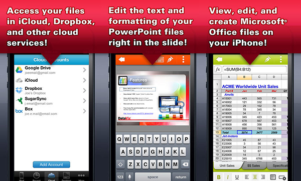 Microsoft Office dosyalarını düzenlenmesine imkan veren Documents To Go® Premium uygulaması iOS 7 desteğine kavuştu