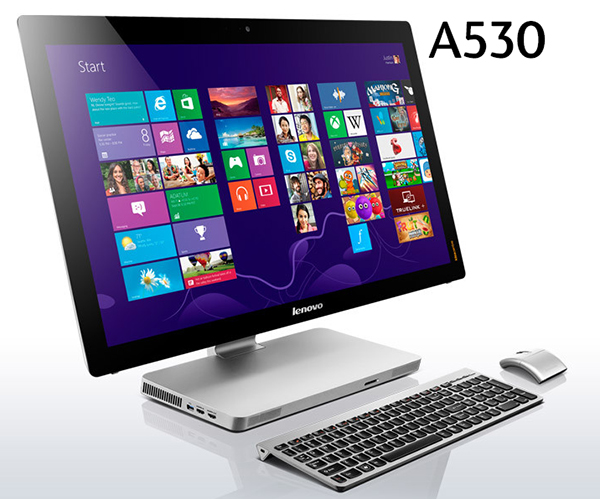 Lenovo'dan hepsi bir arada bilgisayar dünyasına dört yeni üye: A530, B750, B550 ve B530