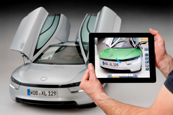 Volkswagen, XL1 aracı için AR tabanlı sanal bakım rehberi hazırlıyor