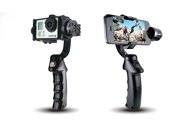 Akıllı telefonlar ve aksiyon kameralarıyla stabil videolar çekmek isteyenlere özel aparatlar: Cheetah-CH1 / Greyhound-GR1