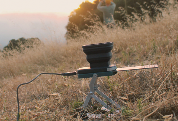 FlameStower Kickstarter projesi, elektronik cihazları şarj etmek için ateşten yararlanıyor