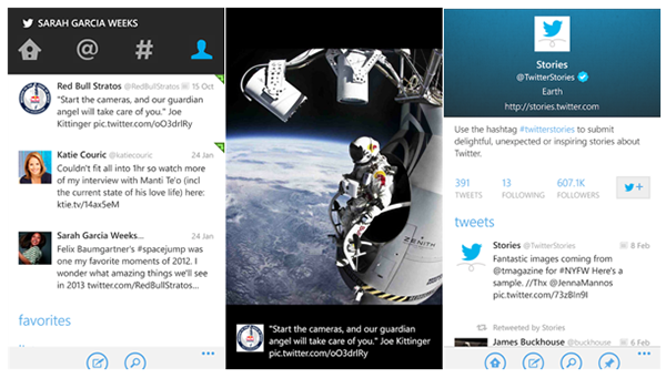 Twitter'ın Windows Phone 8 uygulaması güncellendi