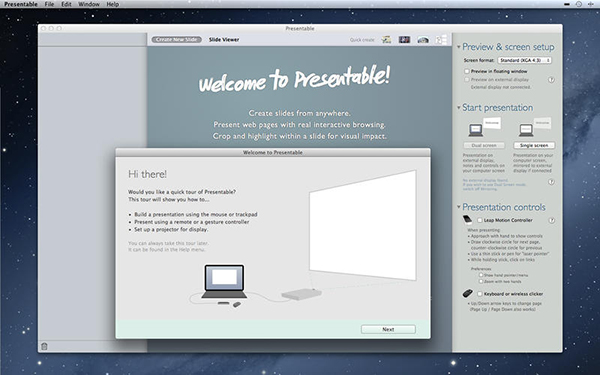 Leap Motion ile sunum yapma imkanı veren yeni Mac uygulaması: Presentable